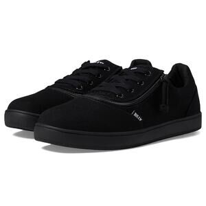 BILLY Footwear Mens Low Top ll Sneakers US 10.5 Wide EU 43.5 Black NIB